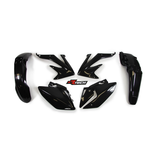 Rtech Honda Black Plastic Kit CRF-X 450 2005-2007