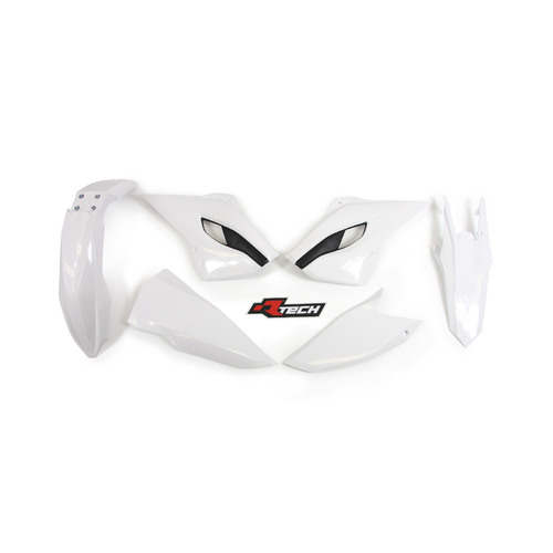 Rtech Husaberg White Plastic Kit FE 501 2013-2014