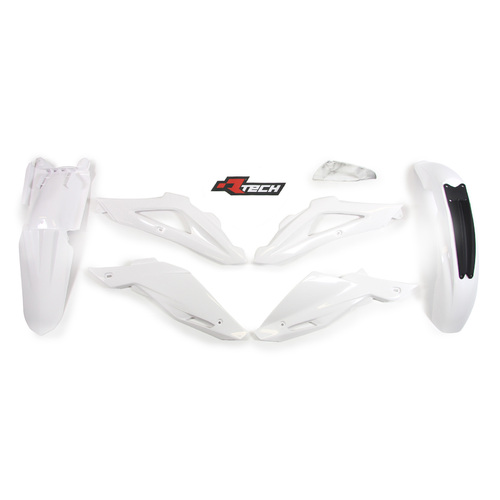 Rtech Husqvarna White Plastic Kit TC 510 2008-2010 (without Front Plate)