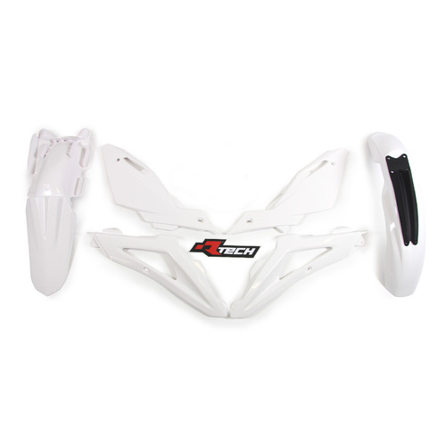 Rtech Husqvarna White Plastic Kit WR 125 2009-2013