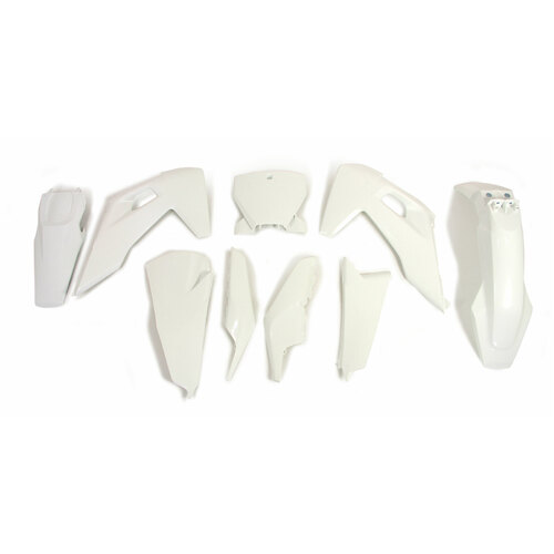 Rtech Husqvarna White Plastic Kit FX 450 2019-2020