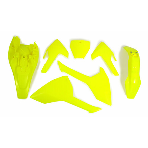 Rtech Husqvarna Neon Yellow Limited Edition Plastic Kit TC 85 2018-2020