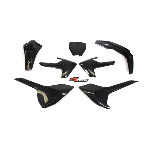 Rtech Husqvarna Black Plastic Kit FX 350 2017-2018