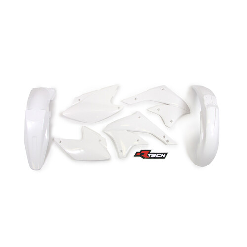 Rtech Kawasaki White Plastic Kit KLX-R 450 2007-2019