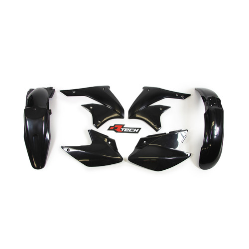 Rtech Kawasaki Black Plastic Kit KLX-R 450 2007-2019