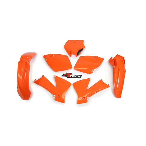 Rtech KTM Orange Plastic Kit EXC-F 250-400-450-520 2000-2002