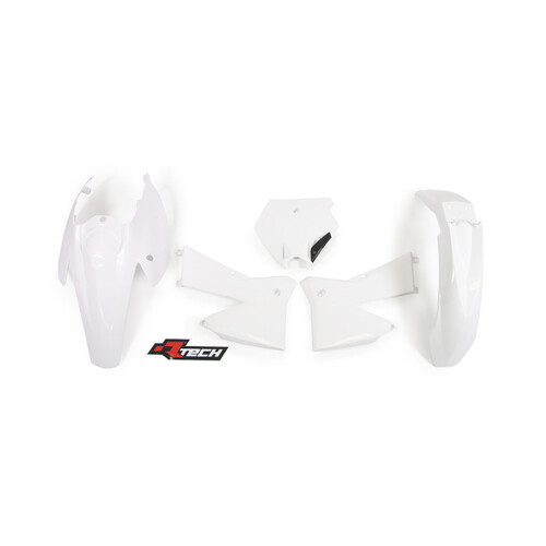 Rtech KTM White Plastic Kit EXC-F 250-400-450-525 2005-2007