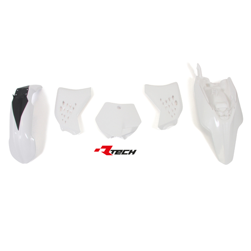 Rtech KTM White Plastic Kit SX 65 2009-2011