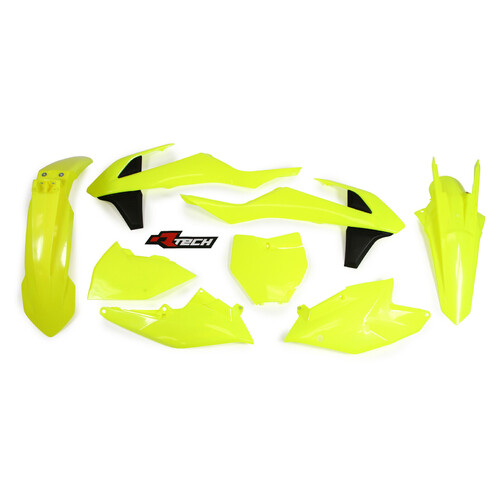 Rtech KTM Neon Yellow Limited Edition Plastic Kit XC-F 250-350-450 2017-2018 (with Left Airbox Cover)