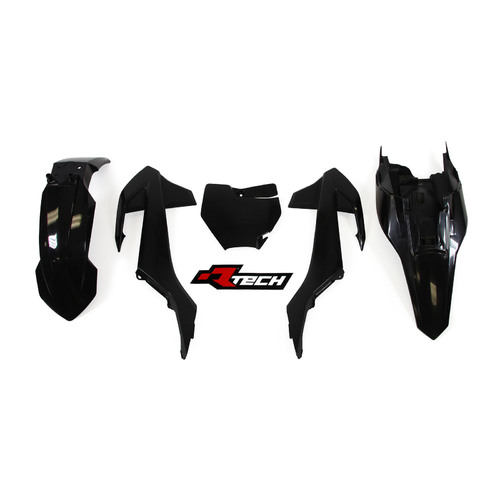 Rtech KTM Black Plastic Kit SX 65 2016-2020