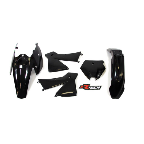 Rtech KTM Black Plastic Kit EXC-F 250-400-450-525 2004