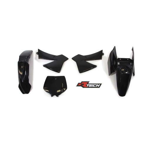 Rtech KTM Black Plastic Kit SX 65 2002-2008