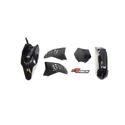 Rtech KTM Black Plastic Kit SX 65 2009-2011  