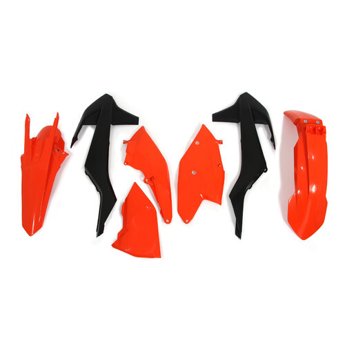 Rtech KTM OEM (2017 & 2019) Plastic Kit XC-W 250-350-450-500 2017-2019 (4 Piece Kit - with Left Airbox Cover)