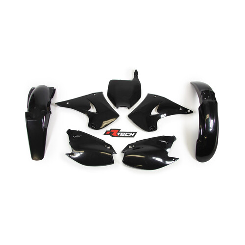 Rtech Kawasaki Black Plastic Kit KX 250 2003-2008