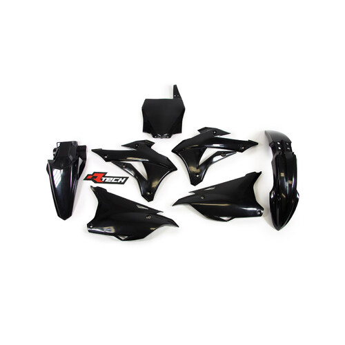 Rtech Kawasaki Black Plastic Kit KX 100 2014-2020