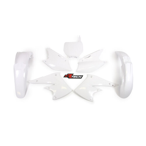 Rtech Kawasaki White Plastic Kit KXF 250 2004-2005