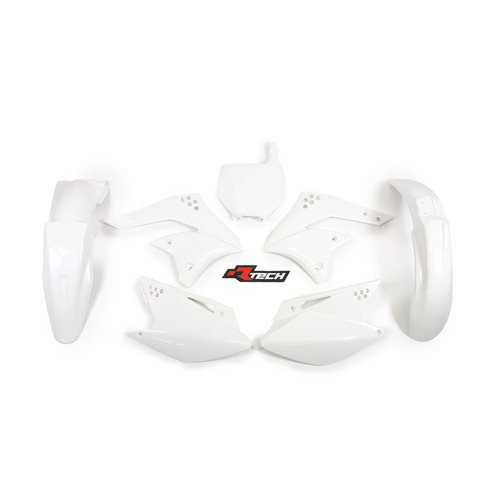 Rtech Kawasaki White Plastic Kit KXF 250 2006-2008