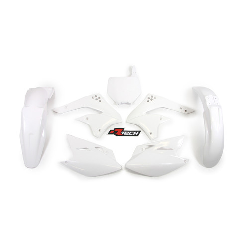 Rtech Kawasaki White Plastic Kit KXF 450 2006-2008