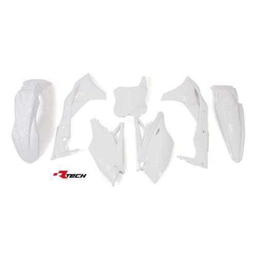 Rtech Kawasaki White Plastic Kit KXF 250 2017-2020