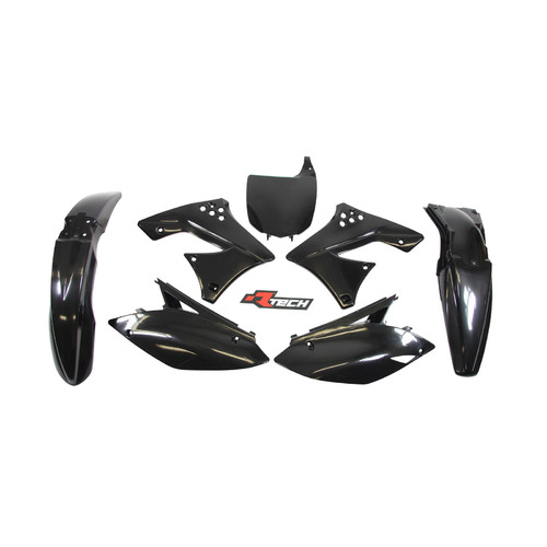 Rtech Kawasaki Black Plastic Kit KXF 250 2009-2012