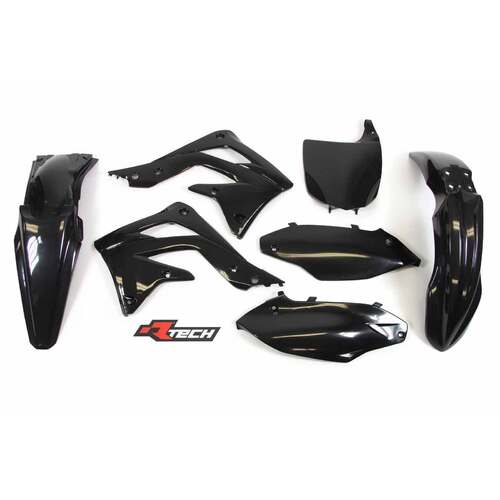 Rtech Kawasaki Black Plastic Kit KXF 450 2012