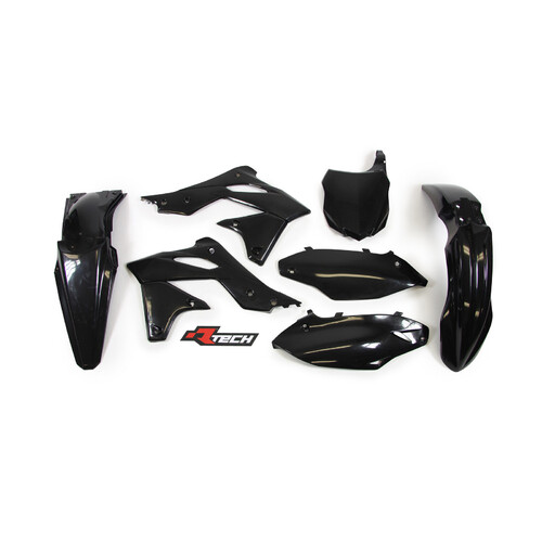 Rtech Kawasaki Black Plastic Kit KXF 250 2013-2016