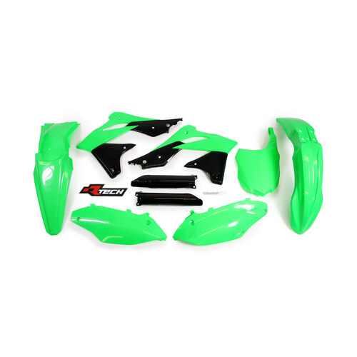 Rtech Kawasaki Neon Green Limited Edition Plastic Kit KXF 250 2013-2016