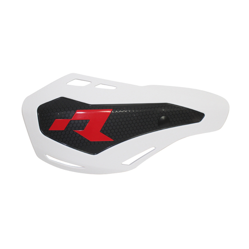 Rtech White HP1 Handguards - Includes Mounting Kit