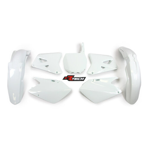 Rtech Suzuki White Plastic Kit RM 250 2001-2011