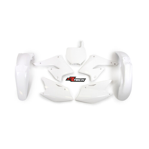 Rtech Suzuki White Plastic Kit RMZ 250 2004-2006