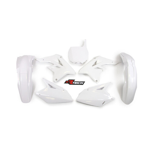 Rtech Suzuki White Plastic Kit RMZ 250 2007-2009