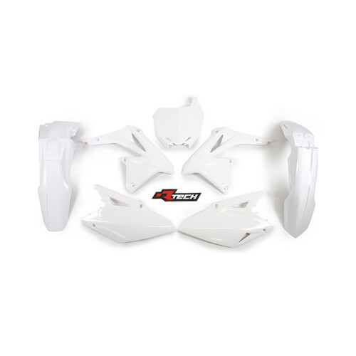 Rtech Suzuki White Plastic Kit RMZ 450 2008-2016