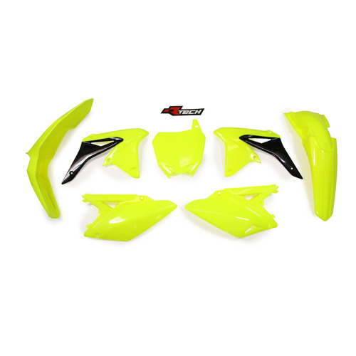 Rtech Suzuki Neon Yellow Limited Edition Plastic Kit RMZ 250 2010-2018