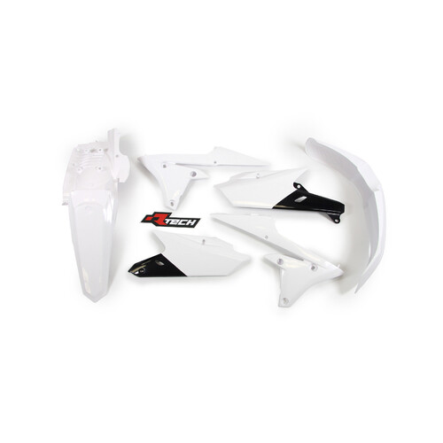 Rtech Yamaha White Plastic Kit WRF 450 2016-2018 (Shroud Adaptation Required)