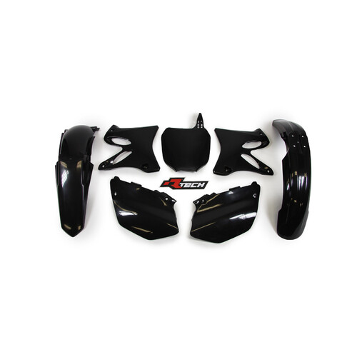 Rtech Yamaha Black Plastic Kit YZ 250 2002-2005