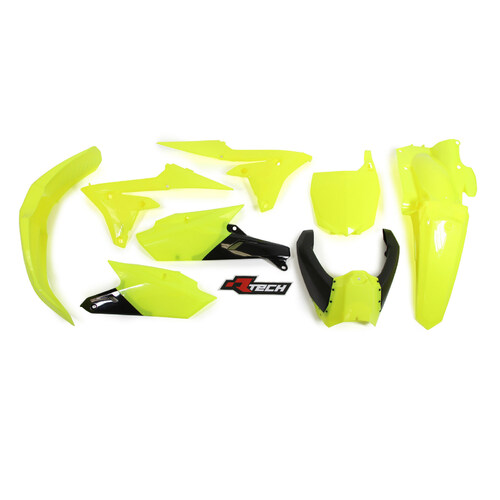 Rtech Yamaha Neon Yellow Plastic Kit YZF 450 2014-2017