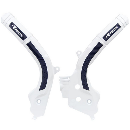 Rtech KTM White/Black Frame Protectors 300 EXC 2017-2019