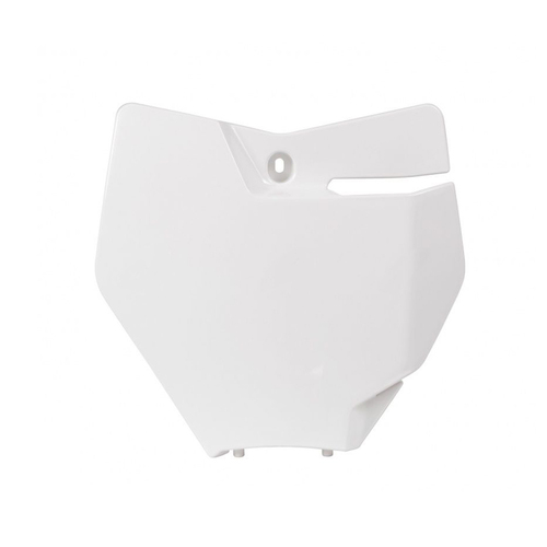 Rtech KTM 250-350-450 XC-F 2017-2018 White Front Plate