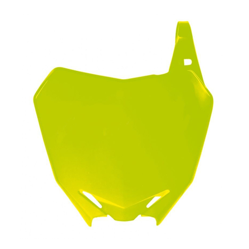 Rtech Suzuki RMZ 250 2010-2018 Neon Yellow Front Plate