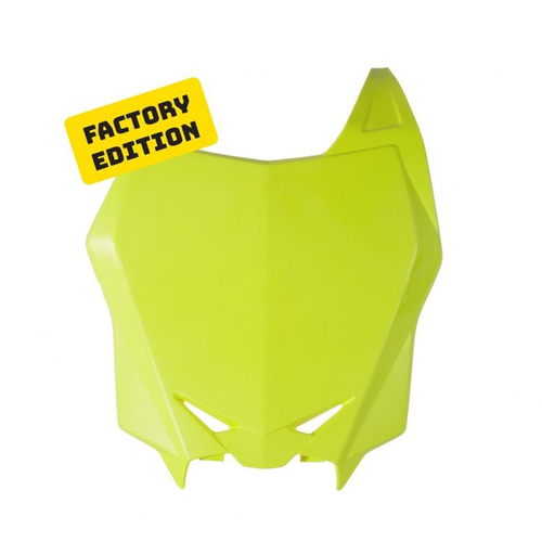 Rtech Suzuki RMZ 450 2008-2017 Neon Yellow (New Factory RMZ) Front Plate