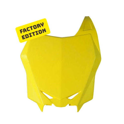 Rtech Suzuki RMZ 450 2008-2017 Yellow (New Factory RMZ) Front Plate