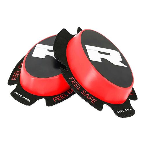 Richa TPU Knee Sliders PR Red