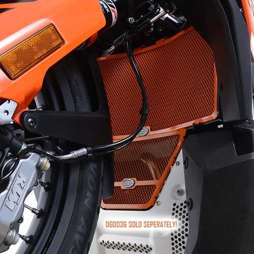 Radiator Guard BLACK - KTM 790 Adventure '19-