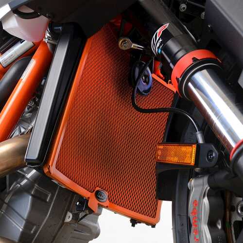 Radiator Guard BLACK - KTM 1290 Super Duke '20-