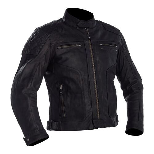 Richa Detroit Leather Jacket Black