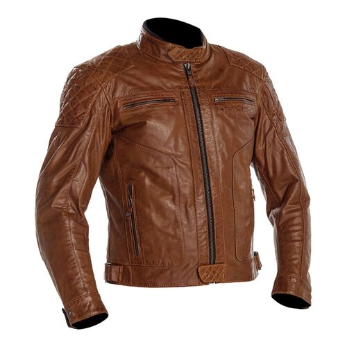 Richa Detroit Leather Jacket Cognac