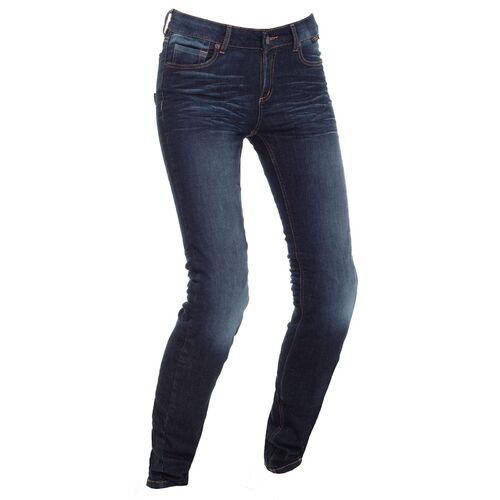 Richa Skinny Ladies Kevlar Jean Navy Blue Size