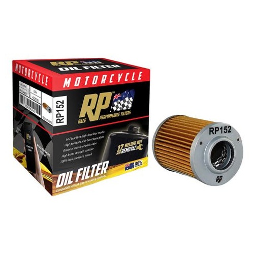 Race Performance Motorcycle Oil Filter - RP152