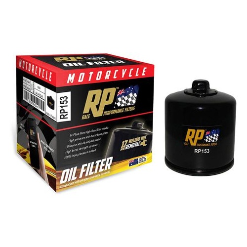 Race Performance Motorcycle Oil Filter - RP153